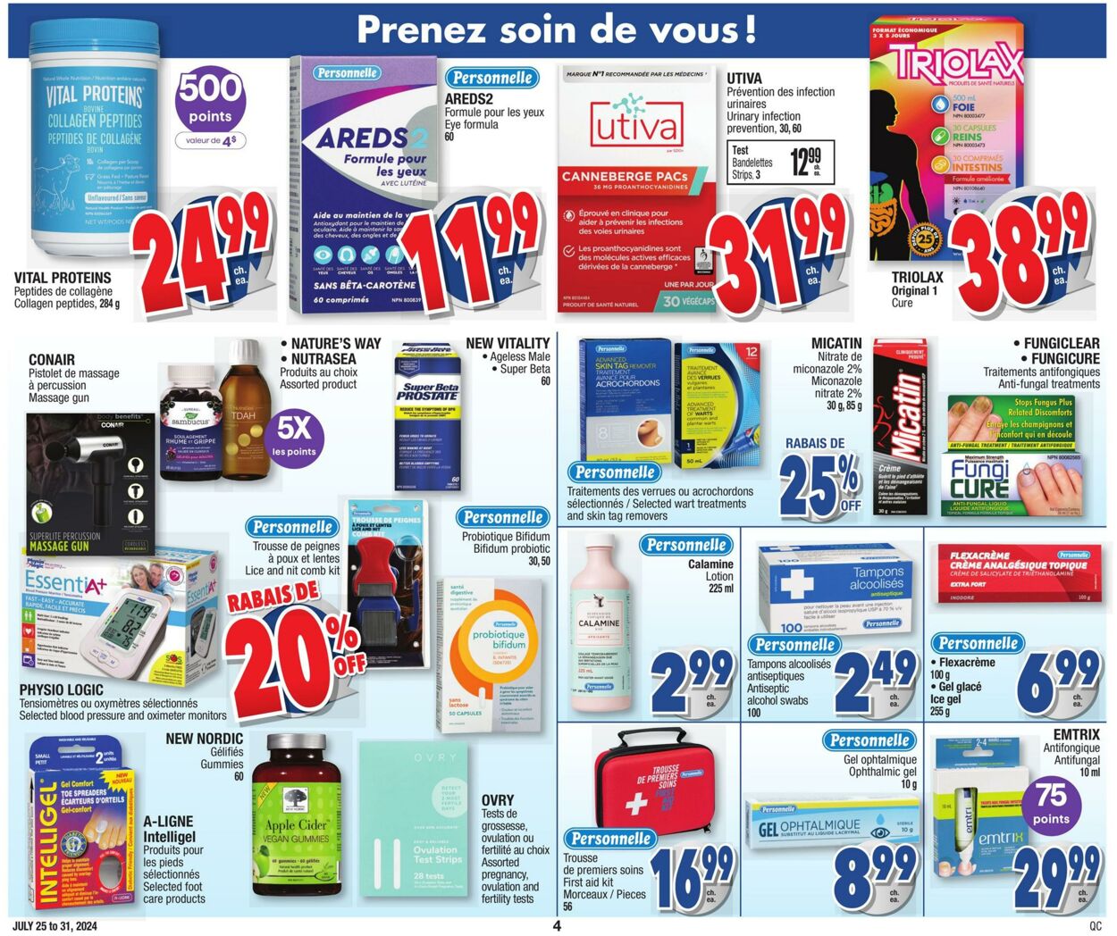 Flyer Jean Coutu 25.07.2024 - 31.07.2024