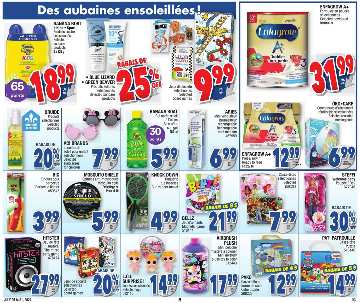 Flyer Jean Coutu 25.07.2024 - 31.07.2024