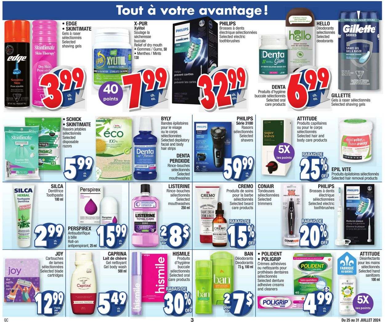 Flyer Jean Coutu 25.07.2024 - 31.07.2024