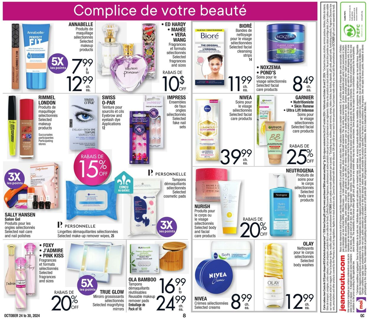 Flyer Jean Coutu 24.10.2024 - 30.10.2024