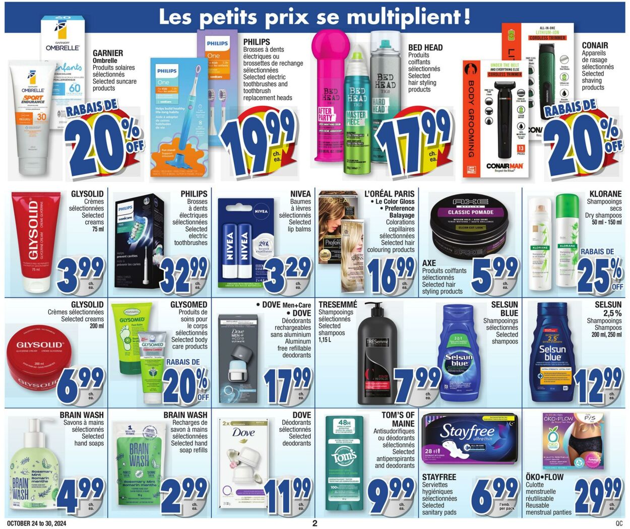 Flyer Jean Coutu 24.10.2024 - 30.10.2024