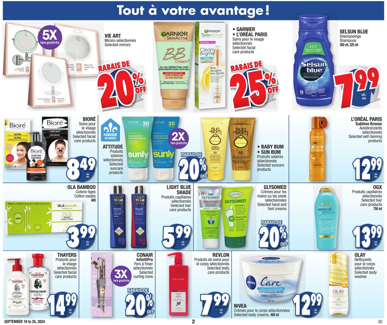 Flyer Jean Coutu 19.09.2024 - 25.09.2024