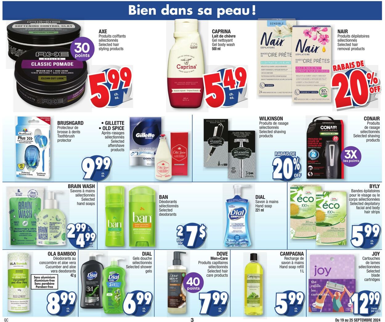 Flyer Jean Coutu 19.09.2024 - 25.09.2024