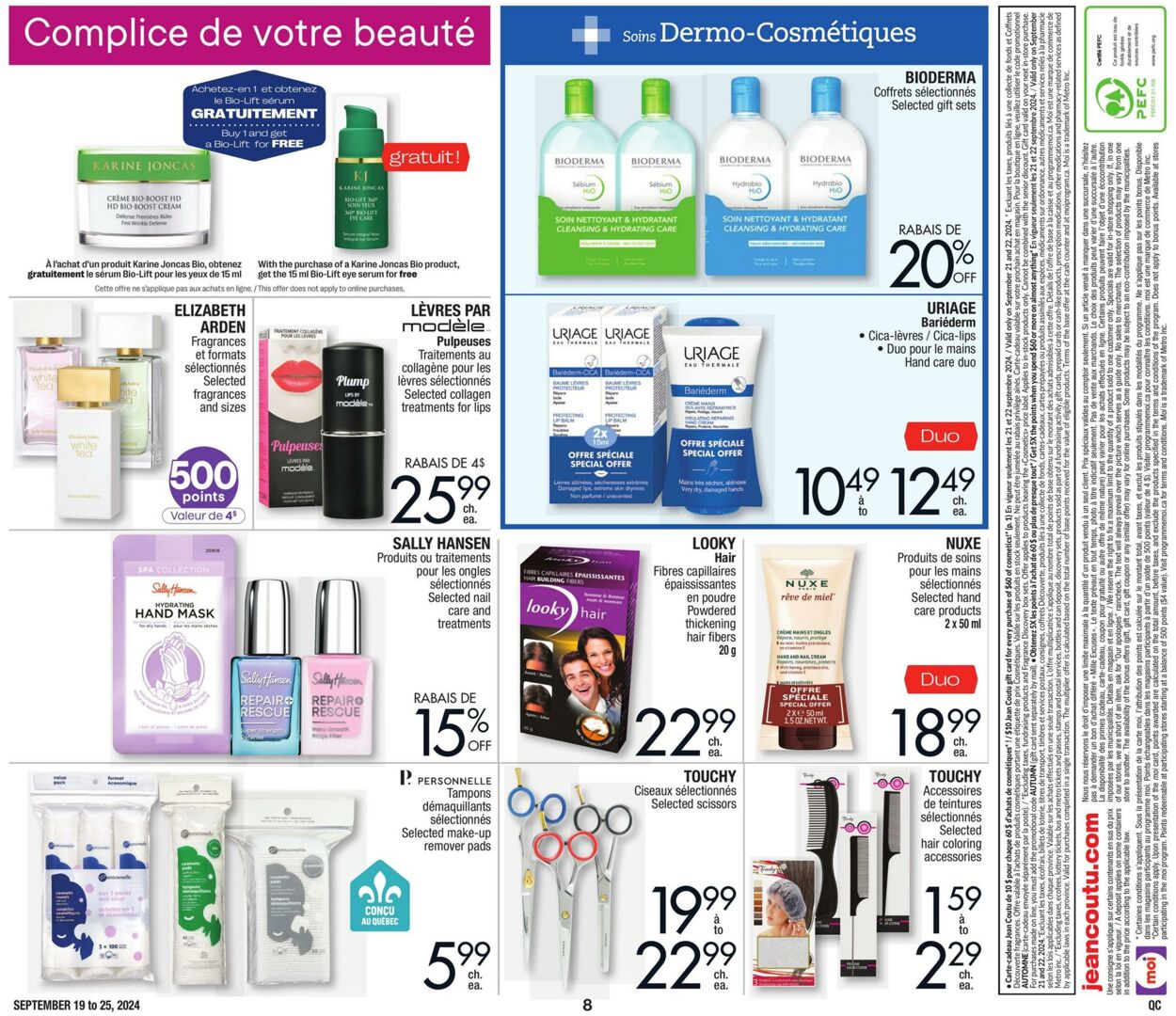 Flyer Jean Coutu 19.09.2024 - 25.09.2024