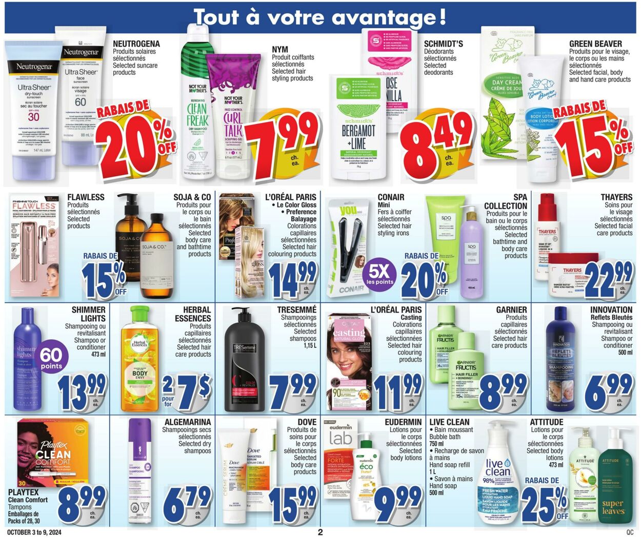 Flyer Jean Coutu 03.10.2024 - 09.10.2024