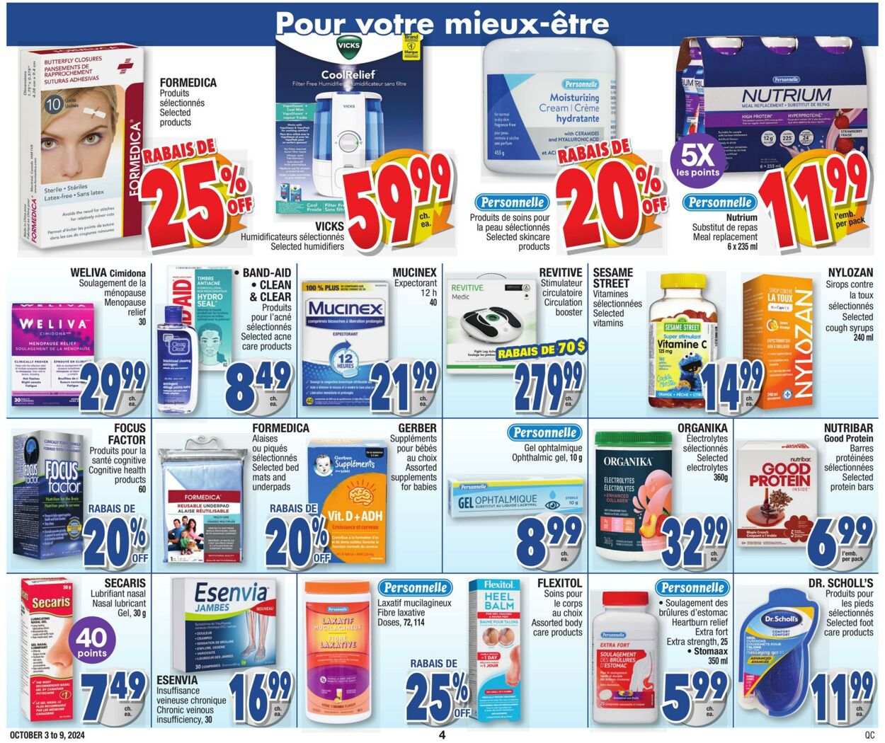 Flyer Jean Coutu 03.10.2024 - 09.10.2024