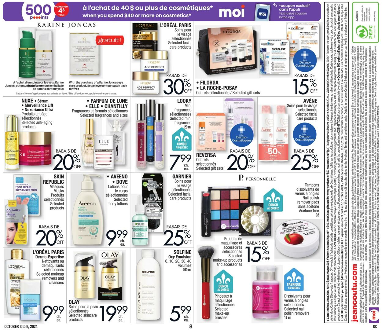 Flyer Jean Coutu 03.10.2024 - 09.10.2024