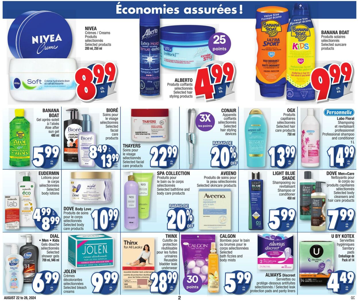 Flyer Jean Coutu 22.08.2024 - 28.08.2024