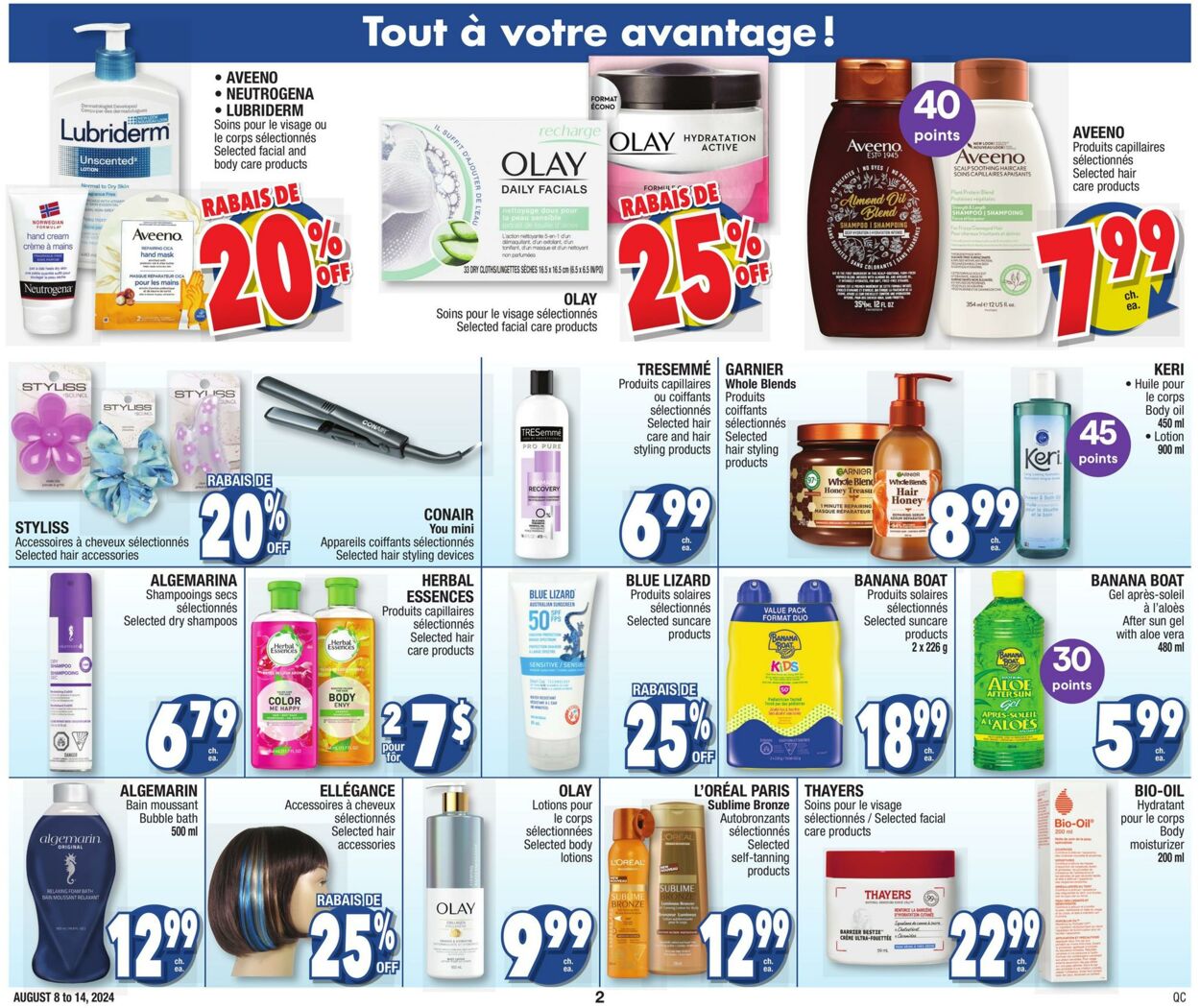 Flyer Jean Coutu 08.08.2024 - 14.08.2024