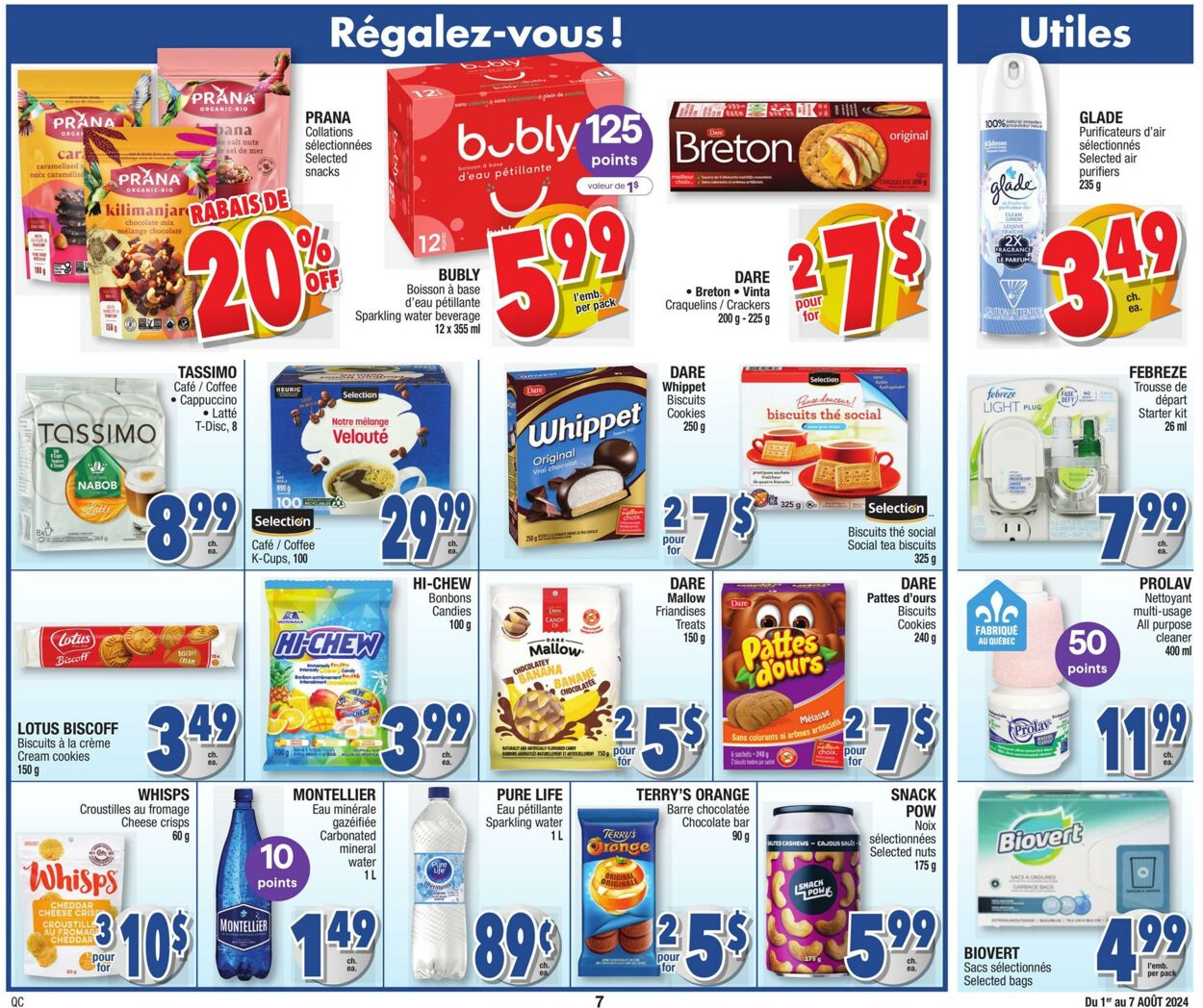 Flyer Jean Coutu 01.08.2024 - 07.08.2024