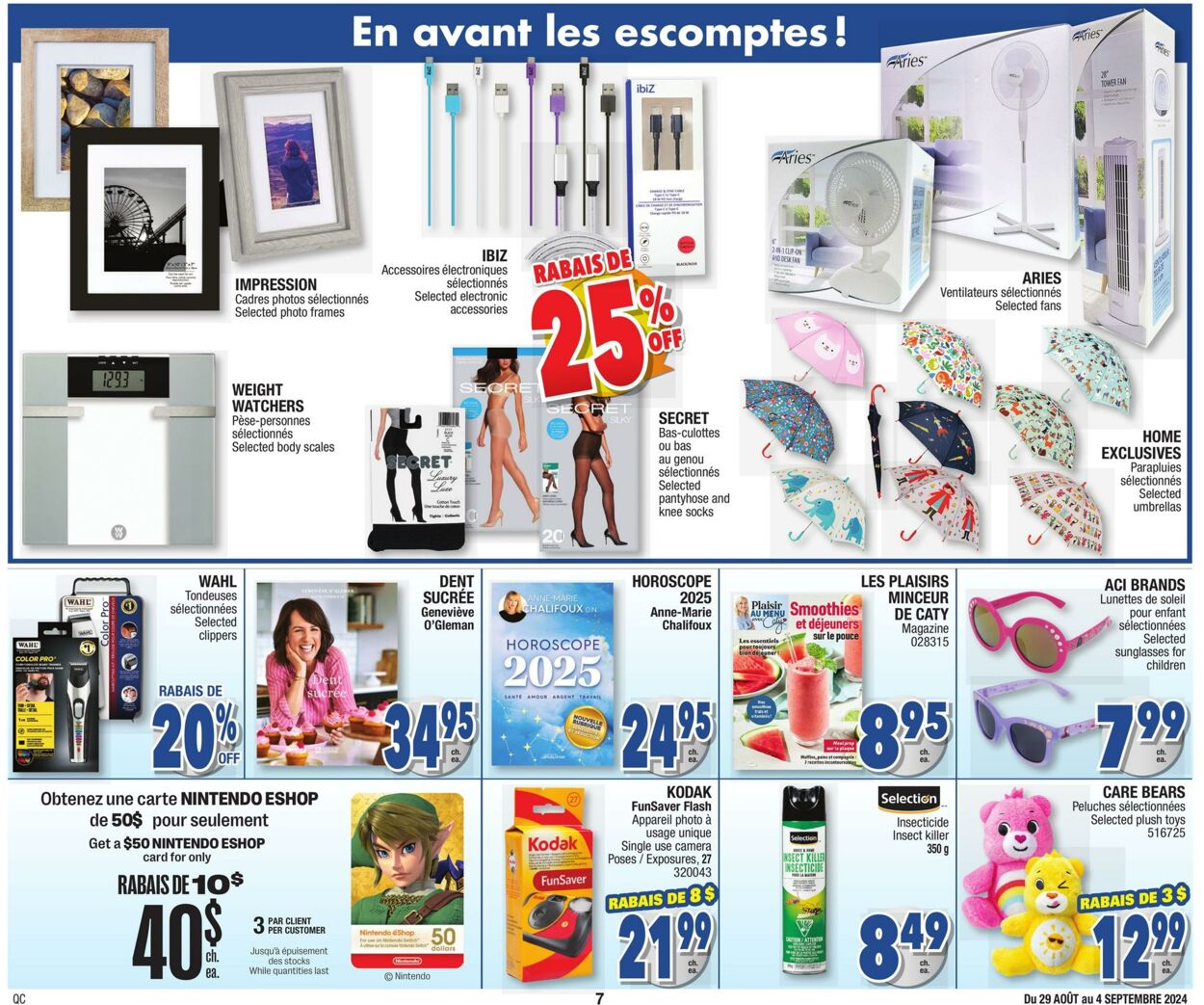 Flyer Jean Coutu 29.08.2024 - 04.09.2024