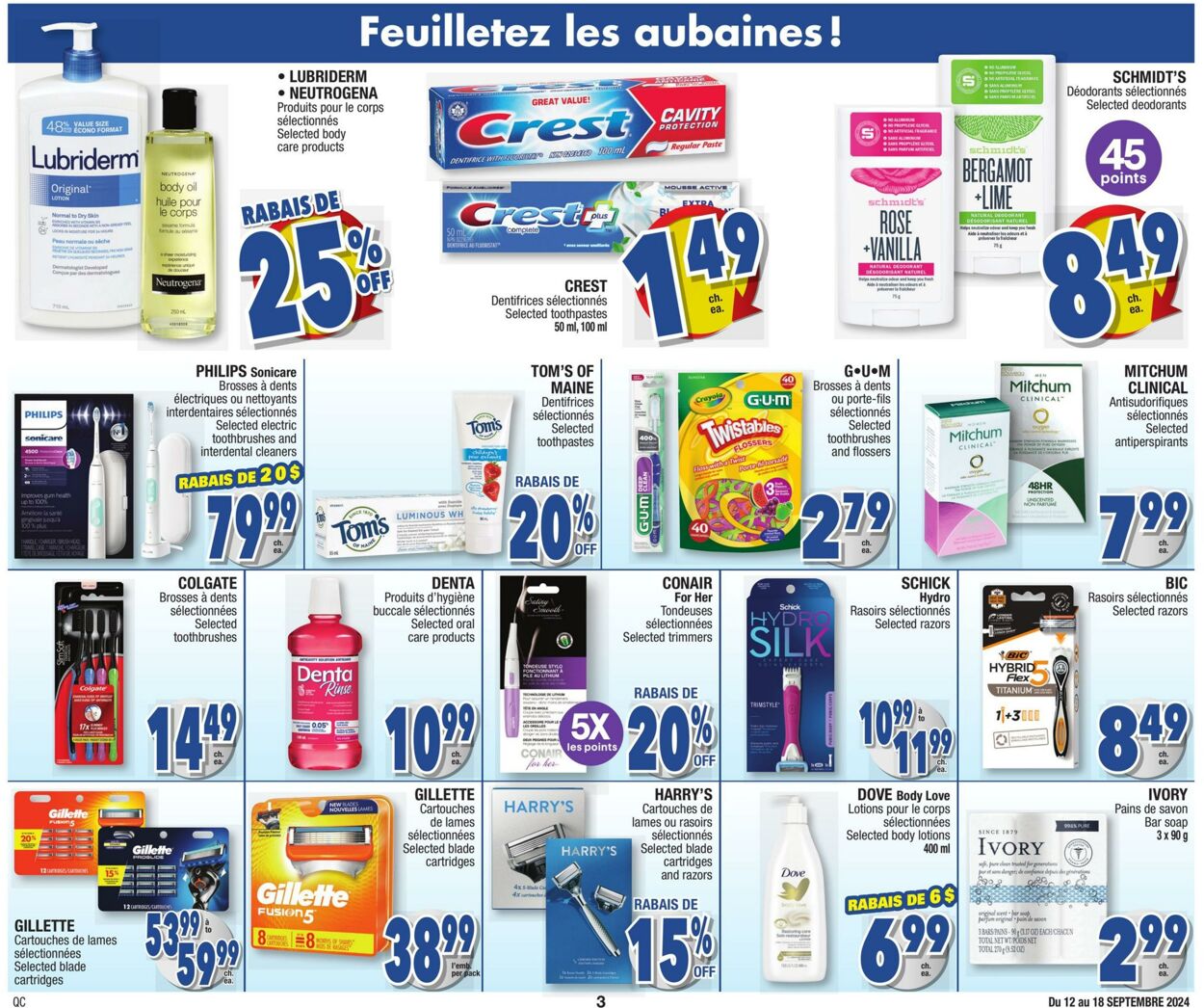 Flyer Jean Coutu 12.09.2024 - 18.09.2024