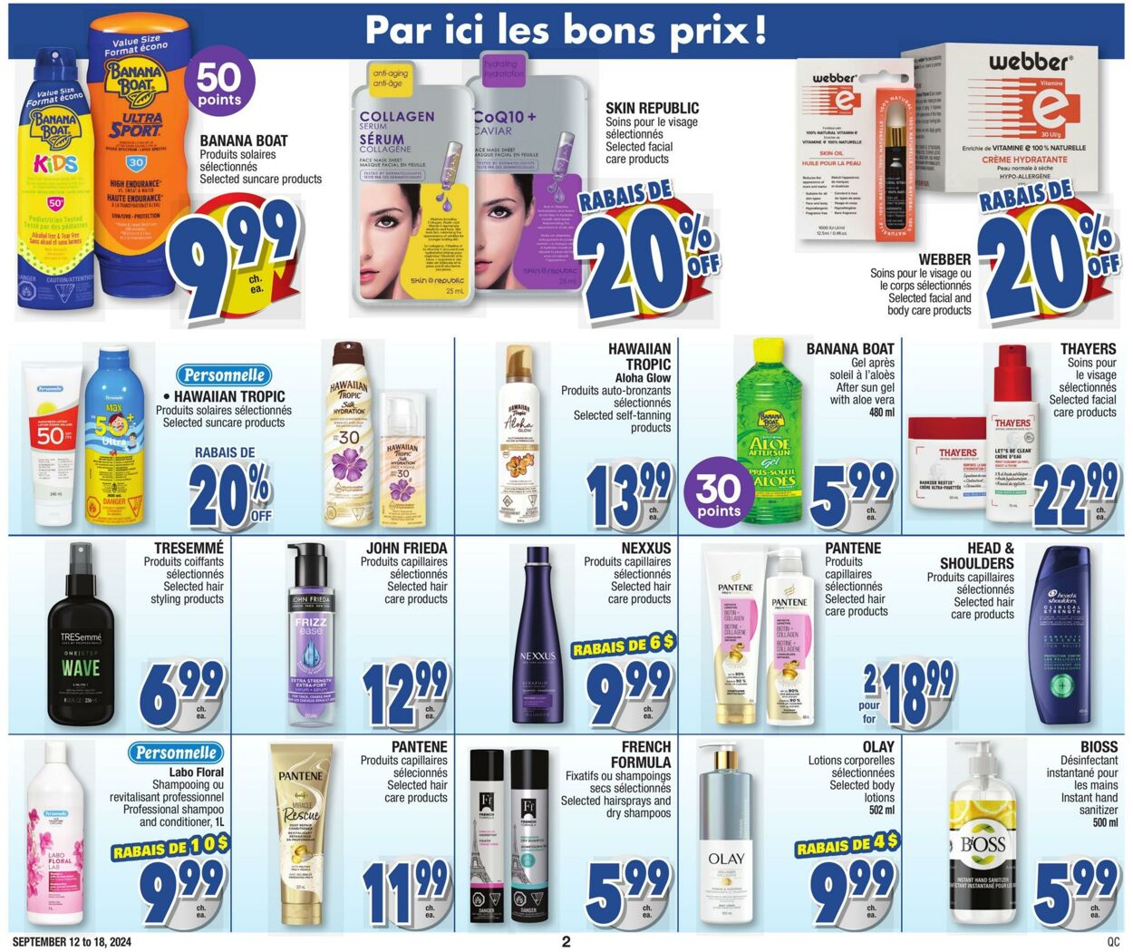 Flyer Jean Coutu 12.09.2024 - 18.09.2024