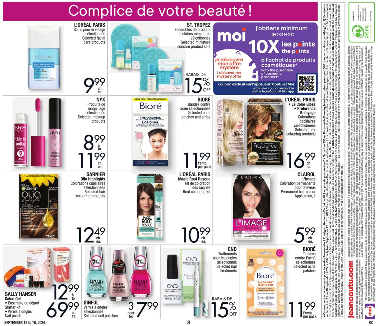 Flyer Jean Coutu 12.09.2024 - 18.09.2024