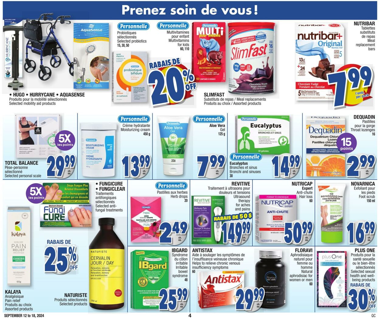 Flyer Jean Coutu 12.09.2024 - 18.09.2024