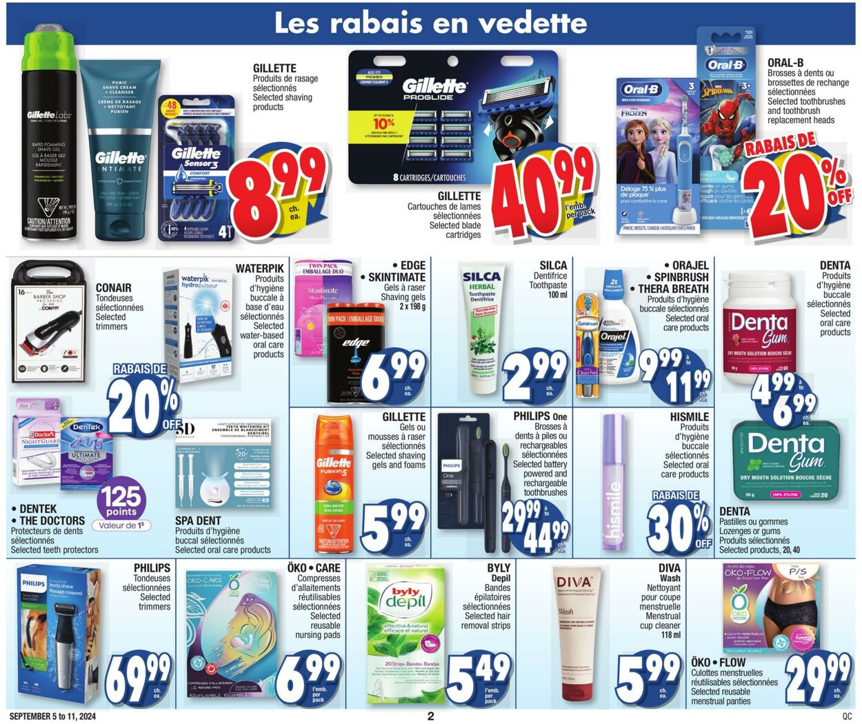 Flyer Jean Coutu 05.09.2024 - 11.09.2024