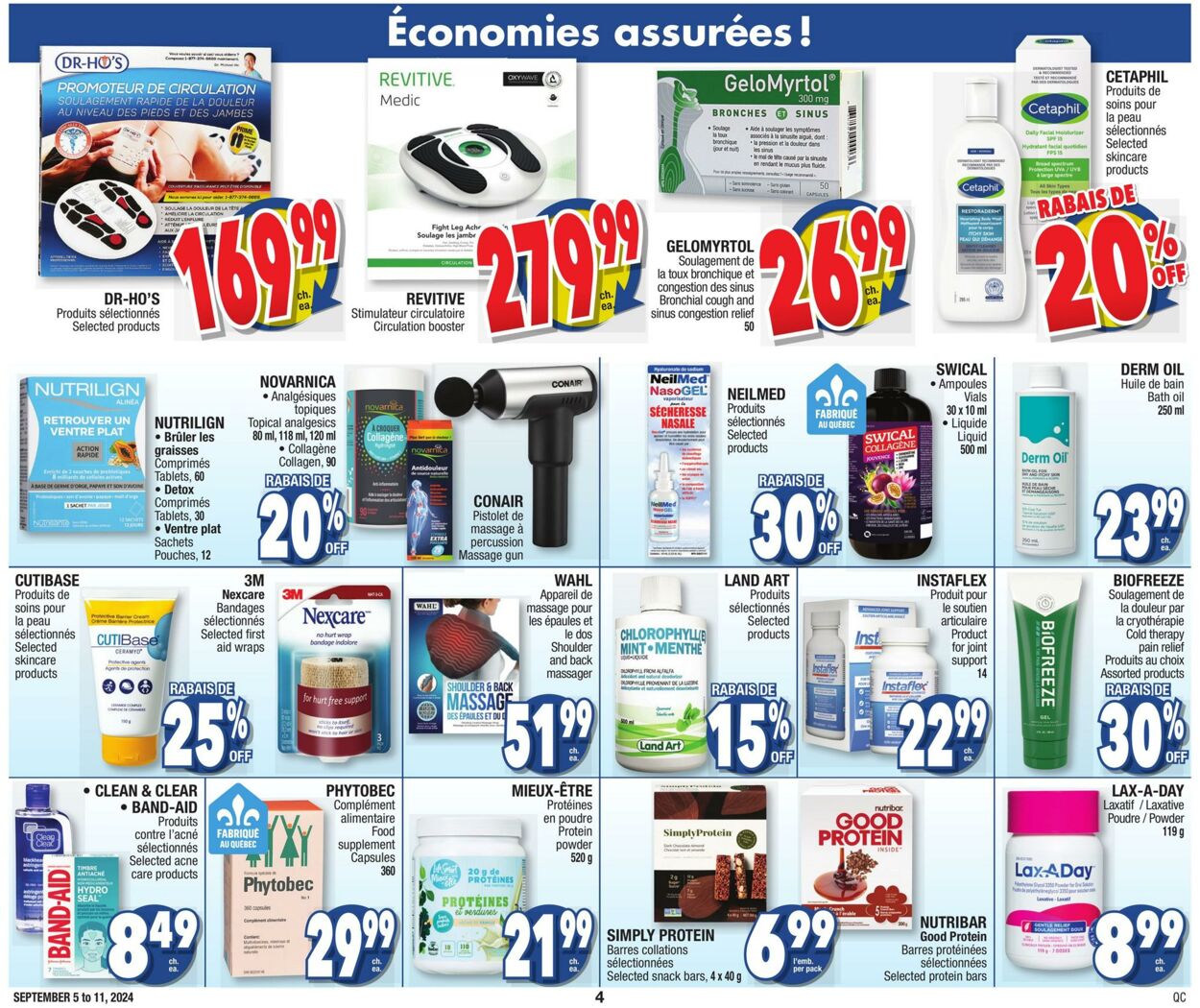 Flyer Jean Coutu 05.09.2024 - 11.09.2024