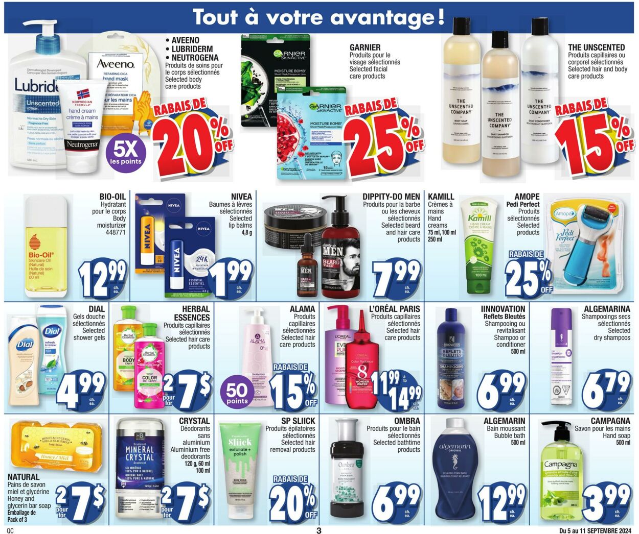 Flyer Jean Coutu 05.09.2024 - 11.09.2024