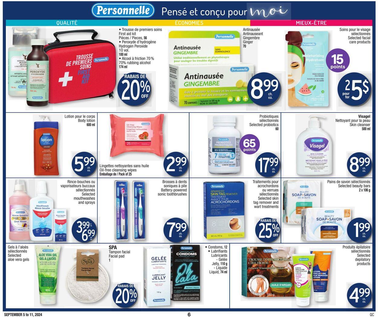 Flyer Jean Coutu 05.09.2024 - 11.09.2024