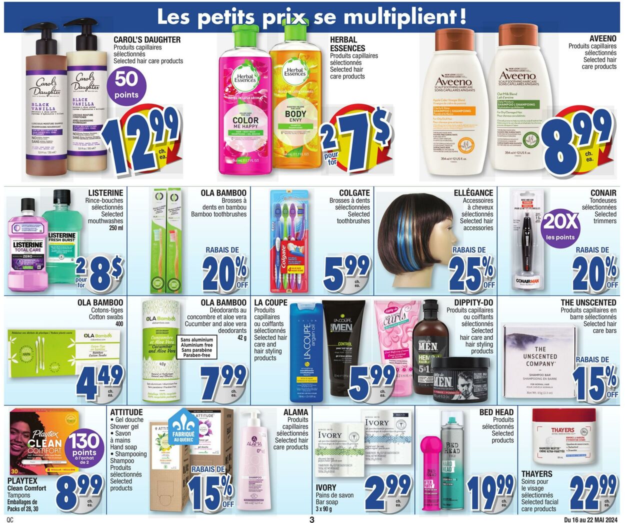 Flyer Jean Coutu 16.05.2024 - 22.05.2024