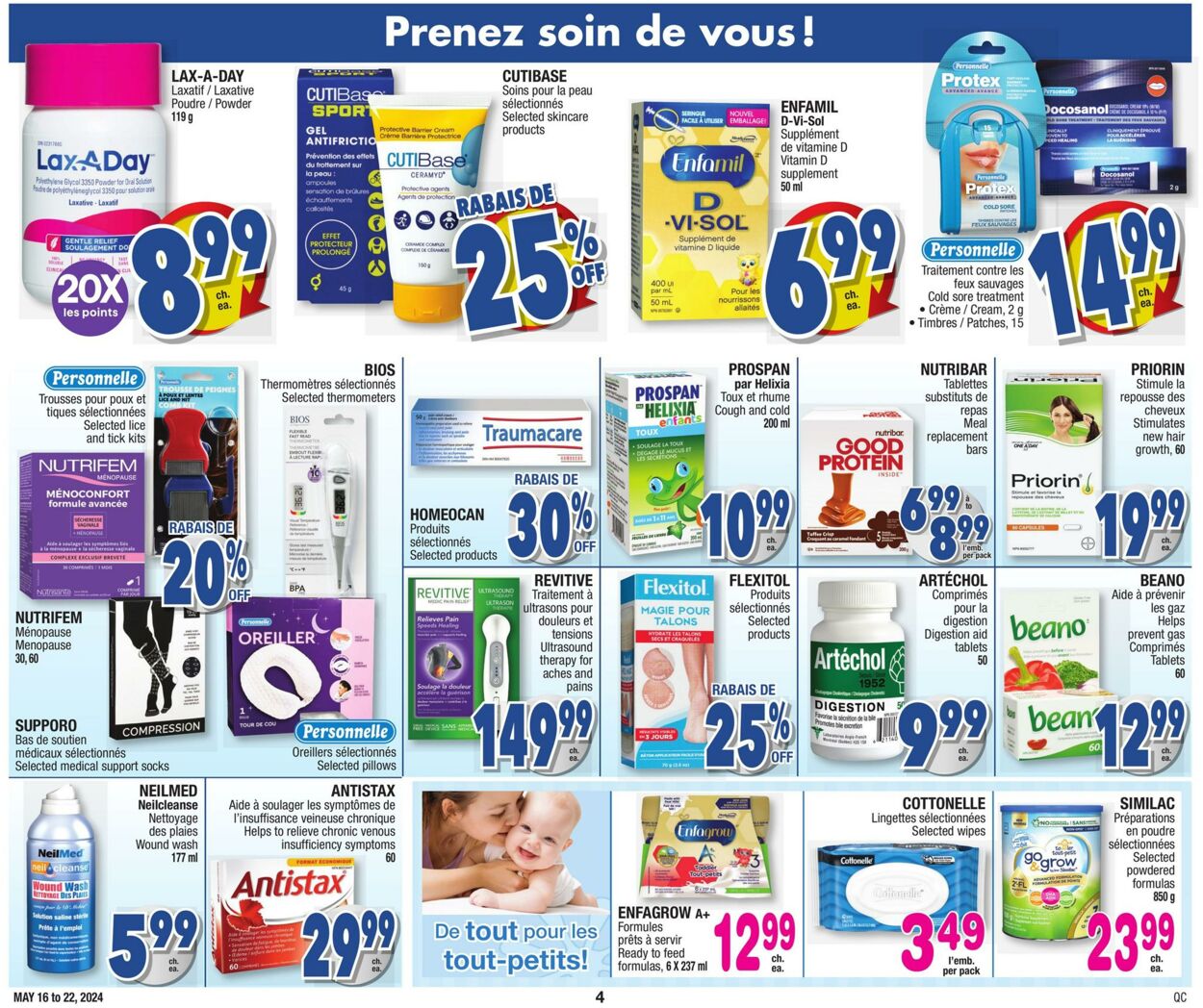 Flyer Jean Coutu 16.05.2024 - 22.05.2024