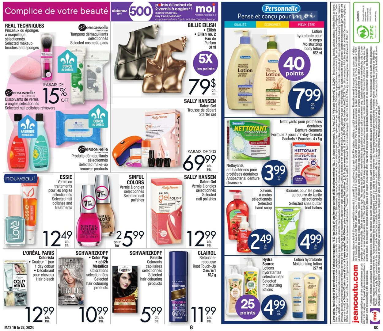 Flyer Jean Coutu 16.05.2024 - 22.05.2024