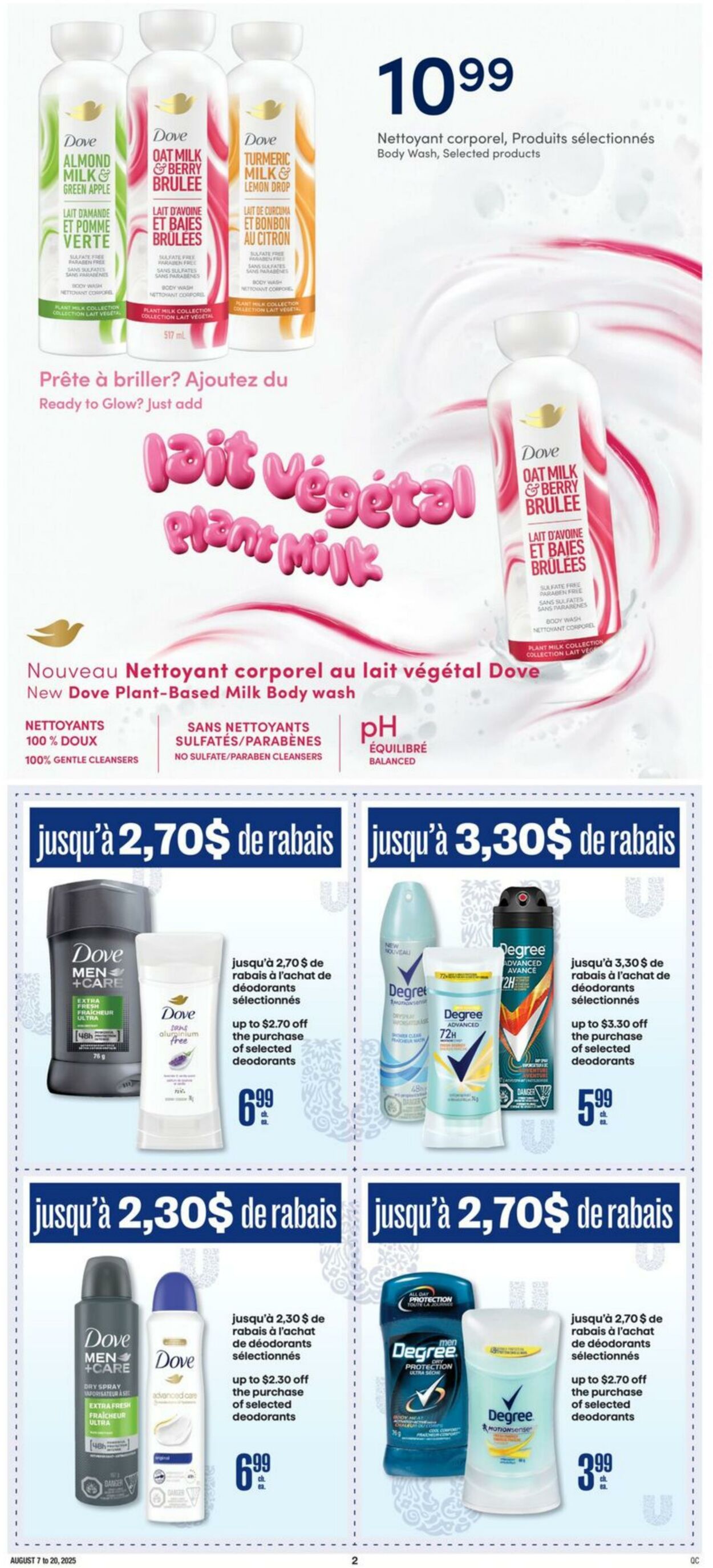 Flyer Jean Coutu 07.08.2025 - 13.08.2025