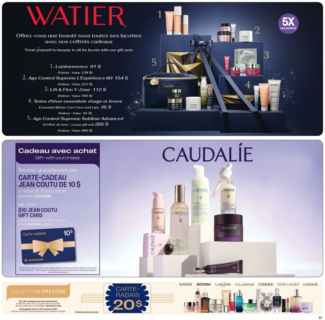 Flyer Jean Coutu 30.10.2025 - 05.11.2025