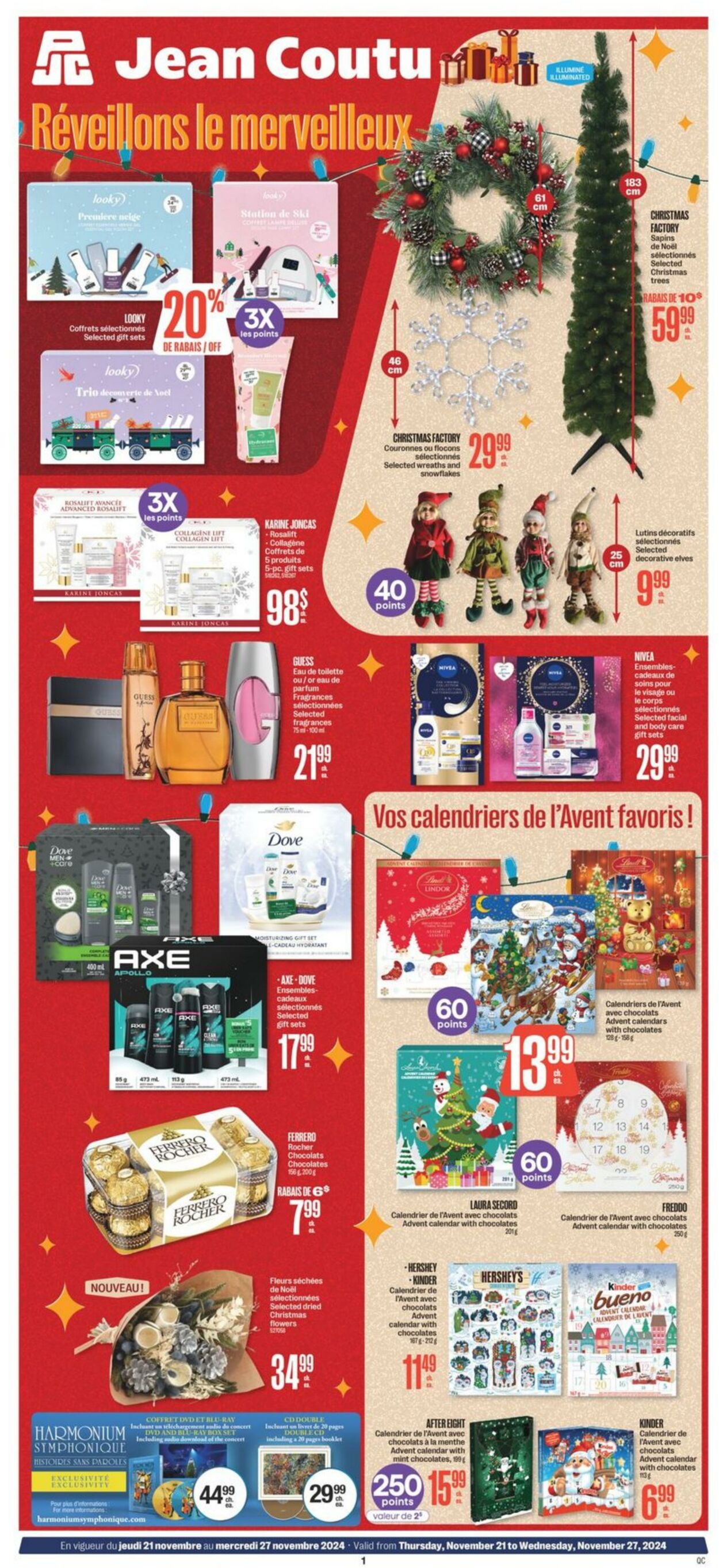 Flyer Jean Coutu 21.11.2024 - 27.11.2024