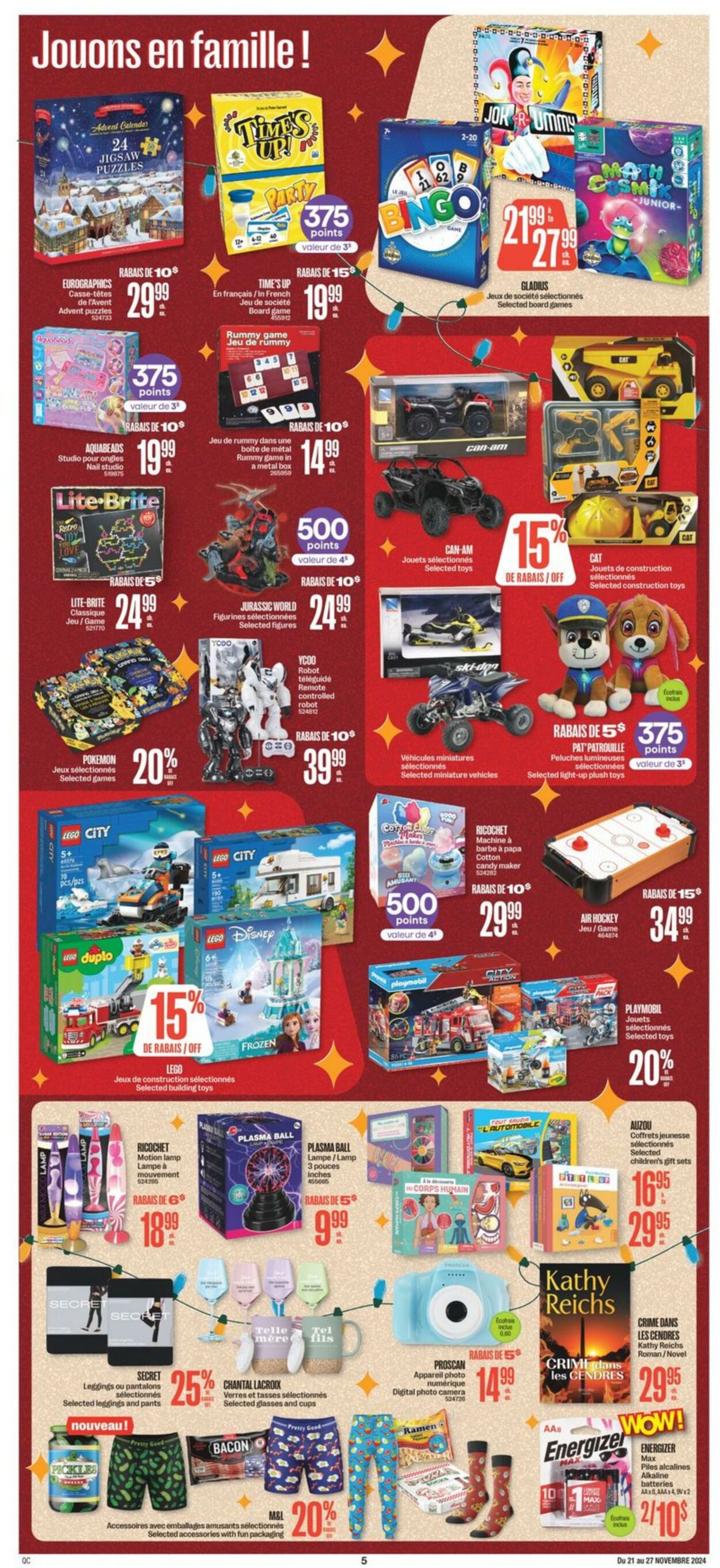 Flyer Jean Coutu 21.11.2024 - 27.11.2024