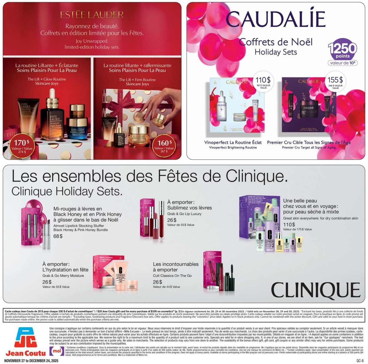 Flyer Jean Coutu 04.12.2025 - 24.12.2025