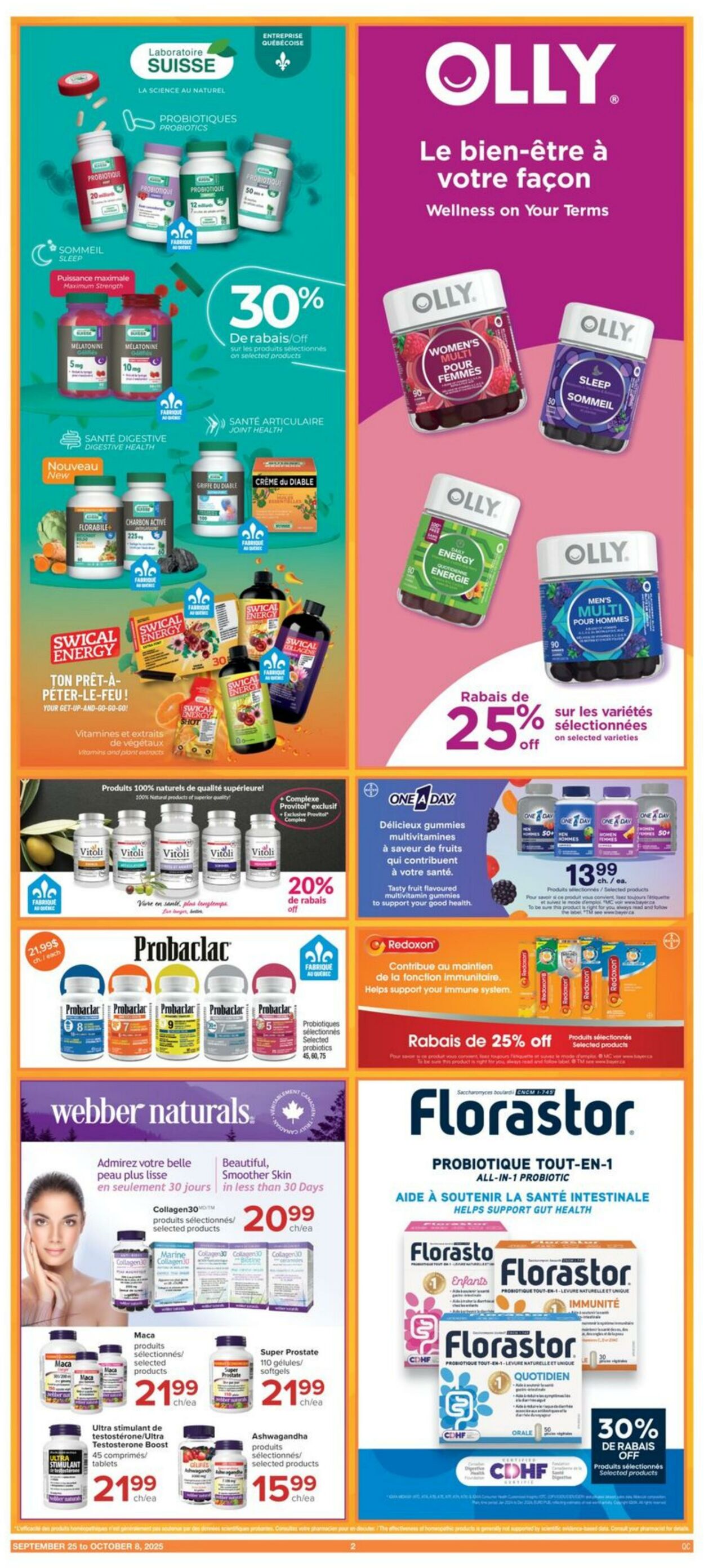 Flyer Jean Coutu 25.09.2025 - 08.10.2025