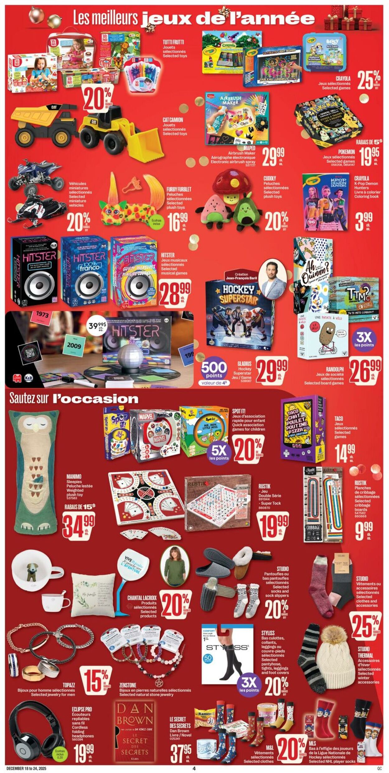 Flyer Jean Coutu 18.12.2025 - 24.12.2025