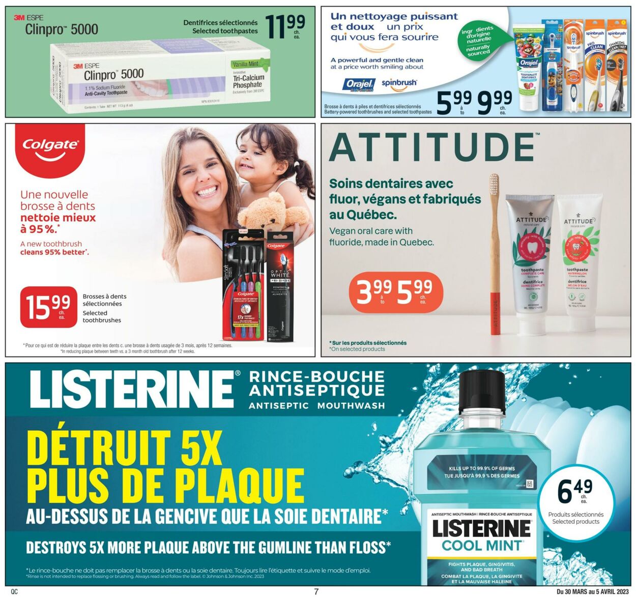 Flyer Jean Coutu 30.03.2023 - 05.04.2023