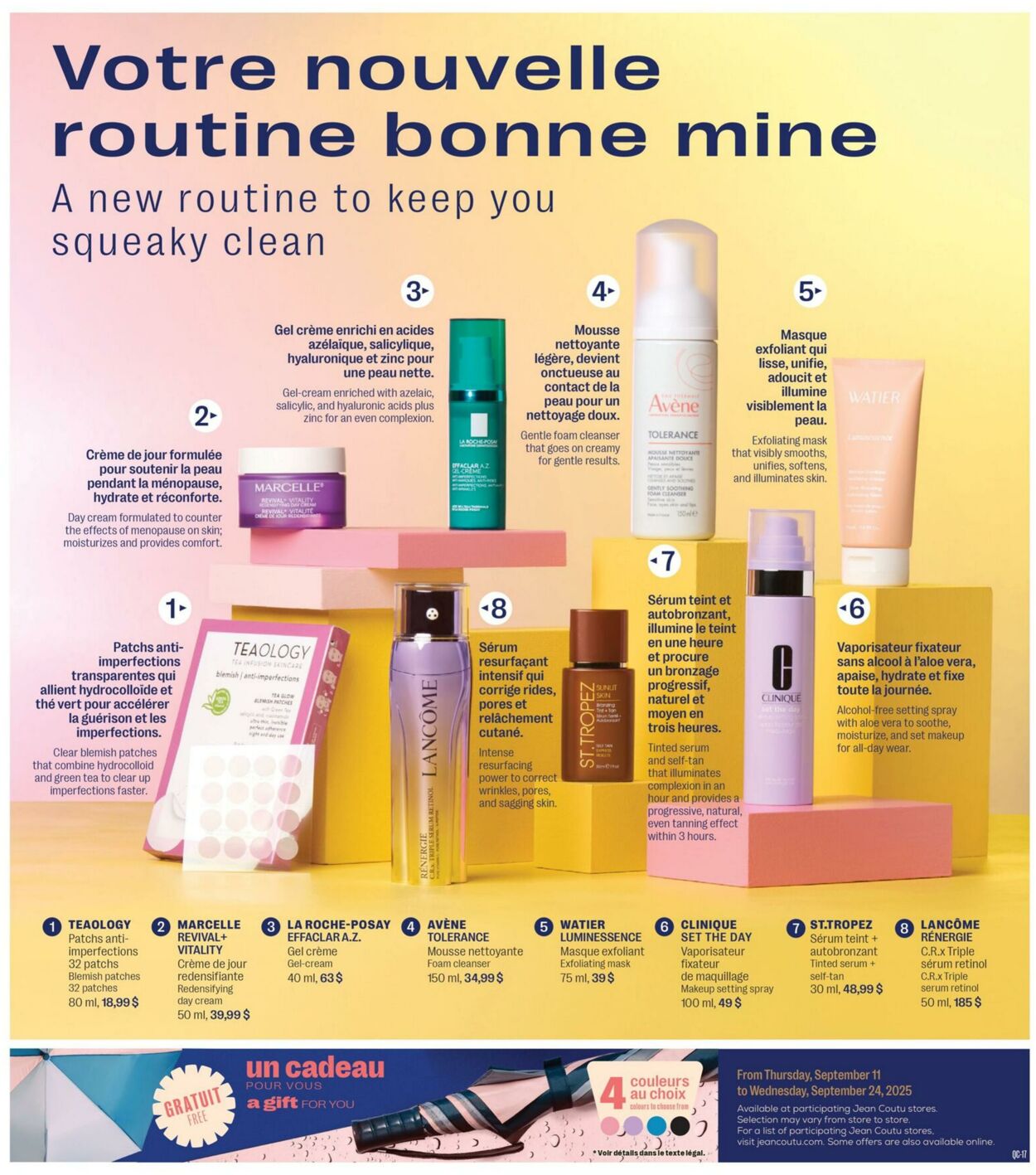 Flyer Jean Coutu 11.09.2025 - 17.09.2025