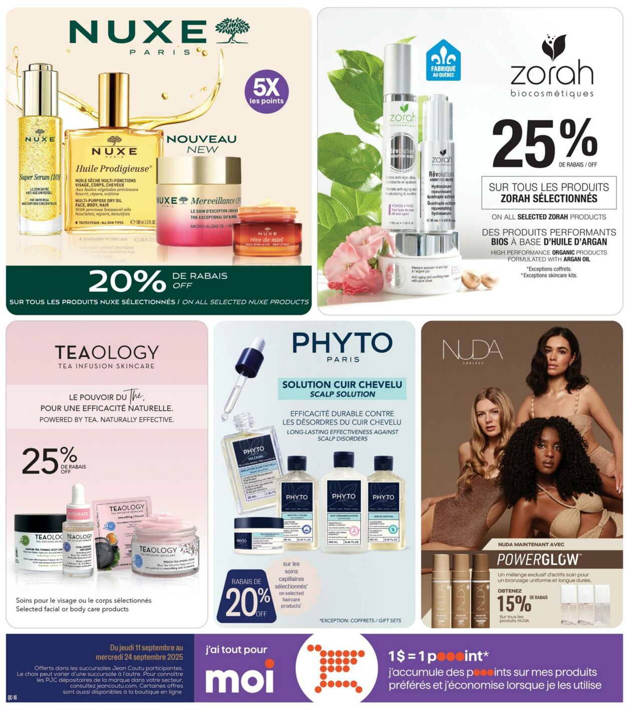 Flyer Jean Coutu 11.09.2025 - 17.09.2025