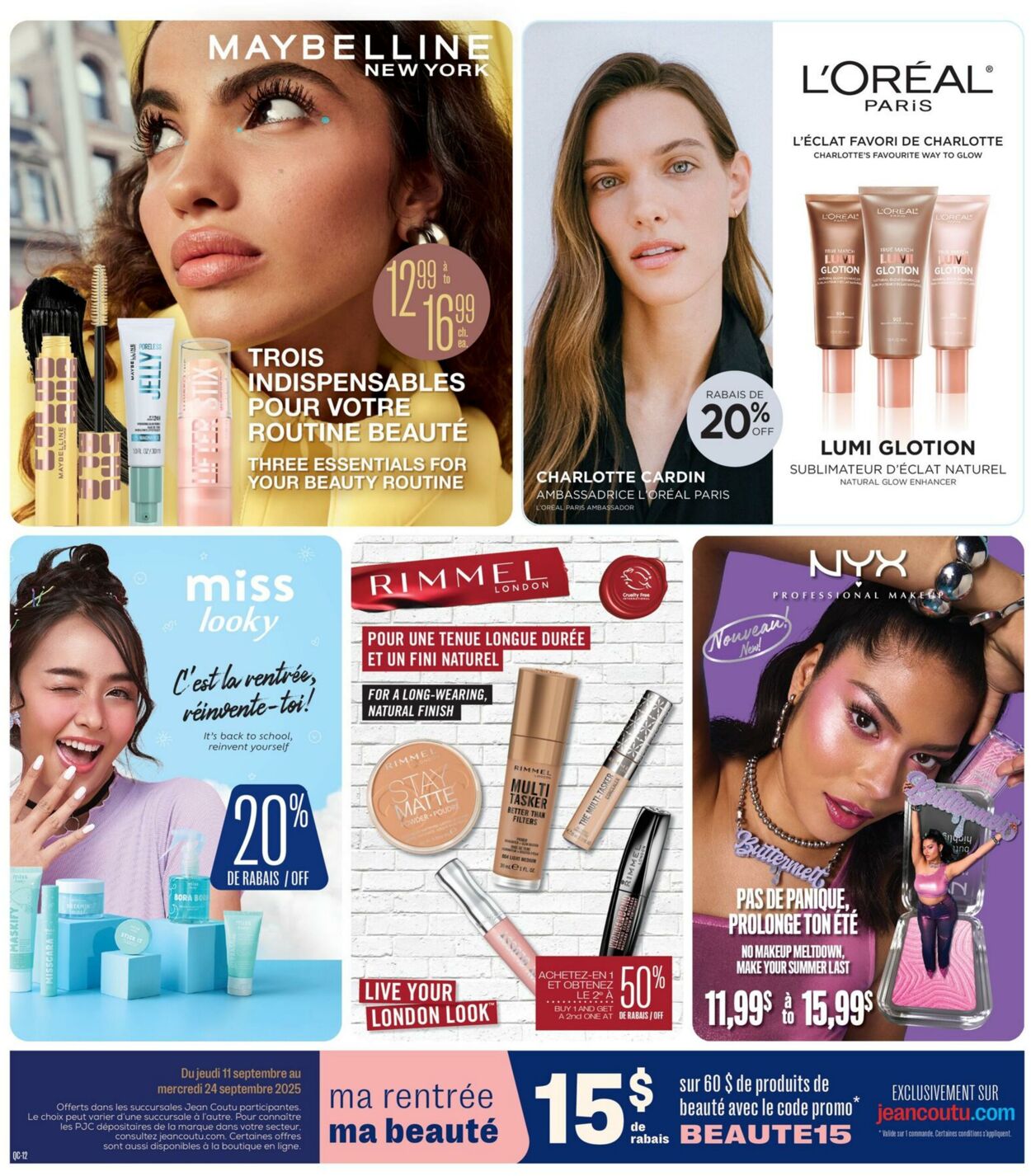 Flyer Jean Coutu 11.09.2025 - 17.09.2025