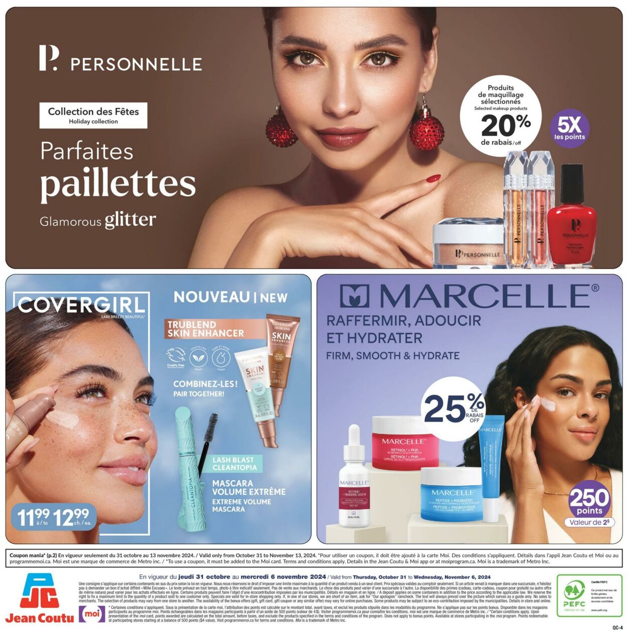 Flyer Jean Coutu 31.10.2024 - 06.11.2024