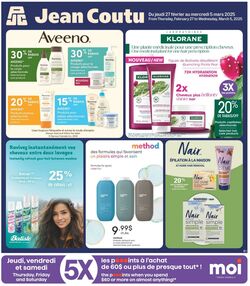 Flyer Jean Coutu 31.10.2024 - 06.11.2024