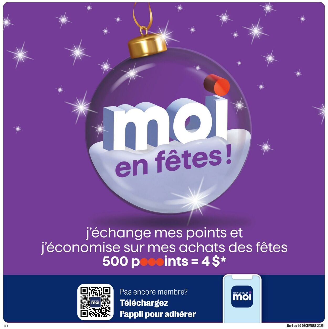 Flyer Jean Coutu 04.12.2025 - 10.12.2025