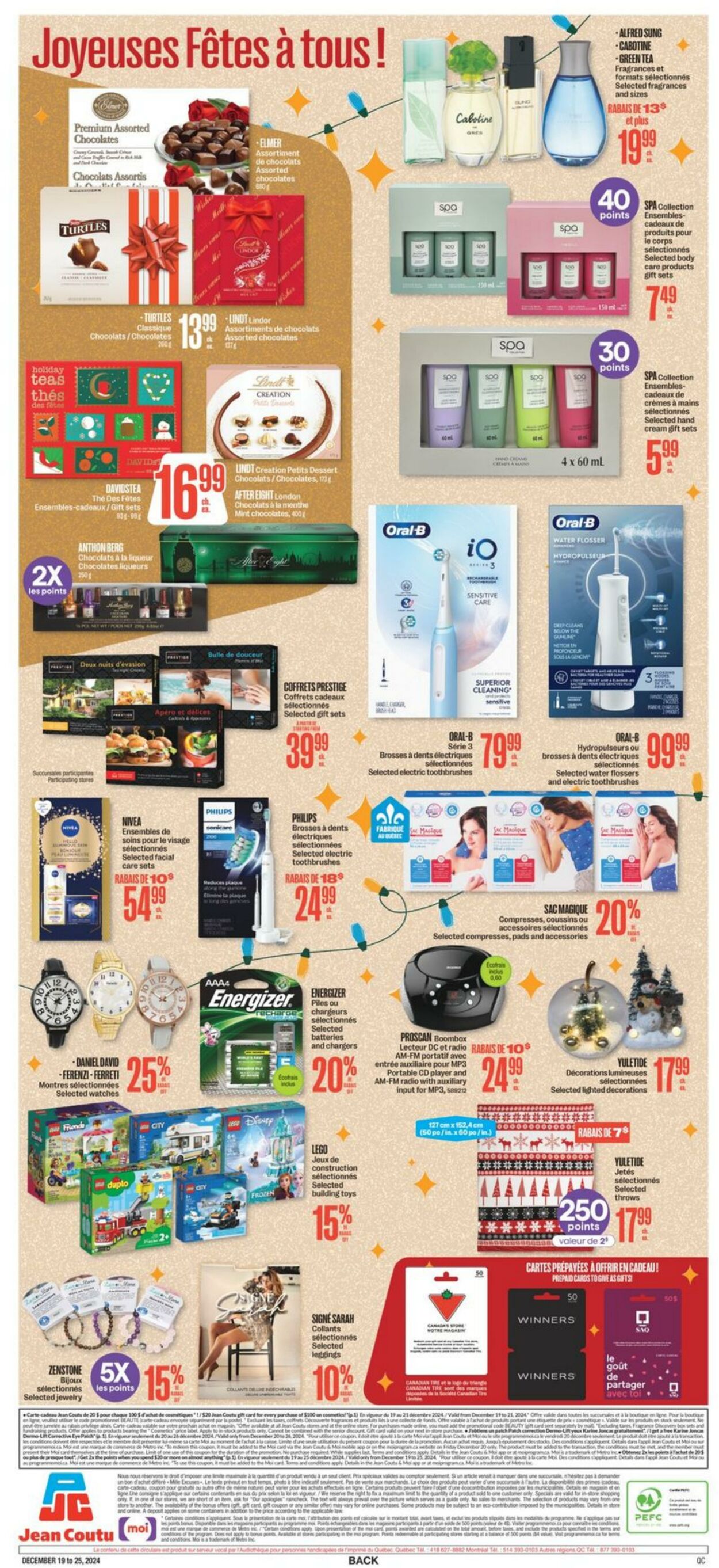 Flyer Jean Coutu 19.12.2024 - 25.12.2024