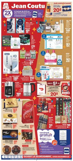 Flyer Jean Coutu 19.12.2024 - 25.12.2024