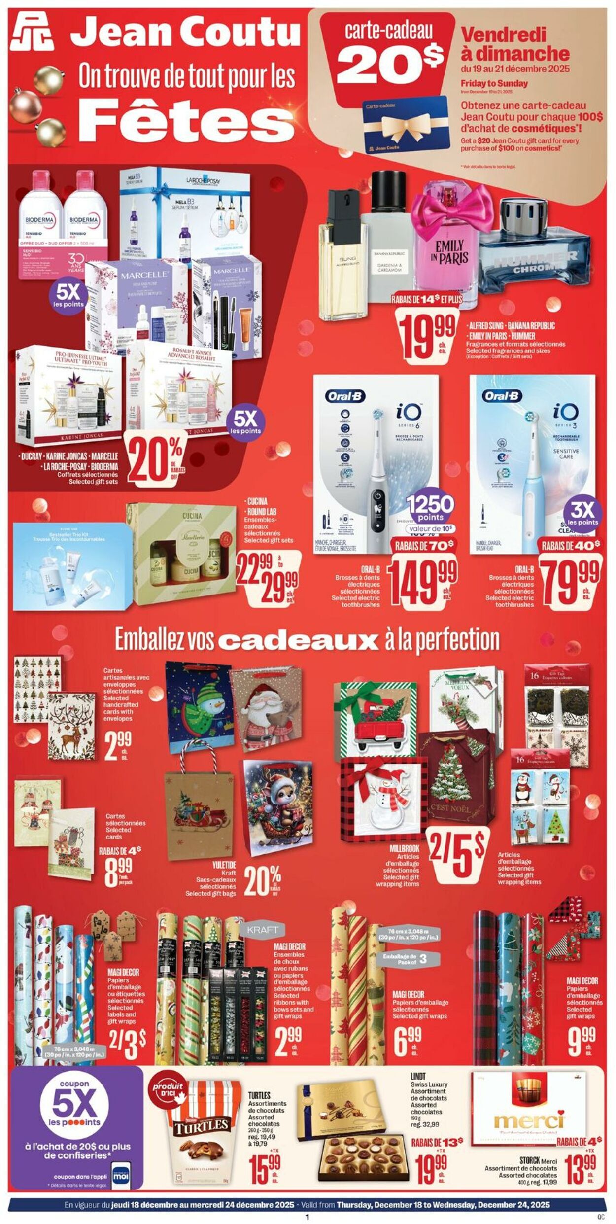 Flyer Jean Coutu 18.12.2025 - 24.12.2025
