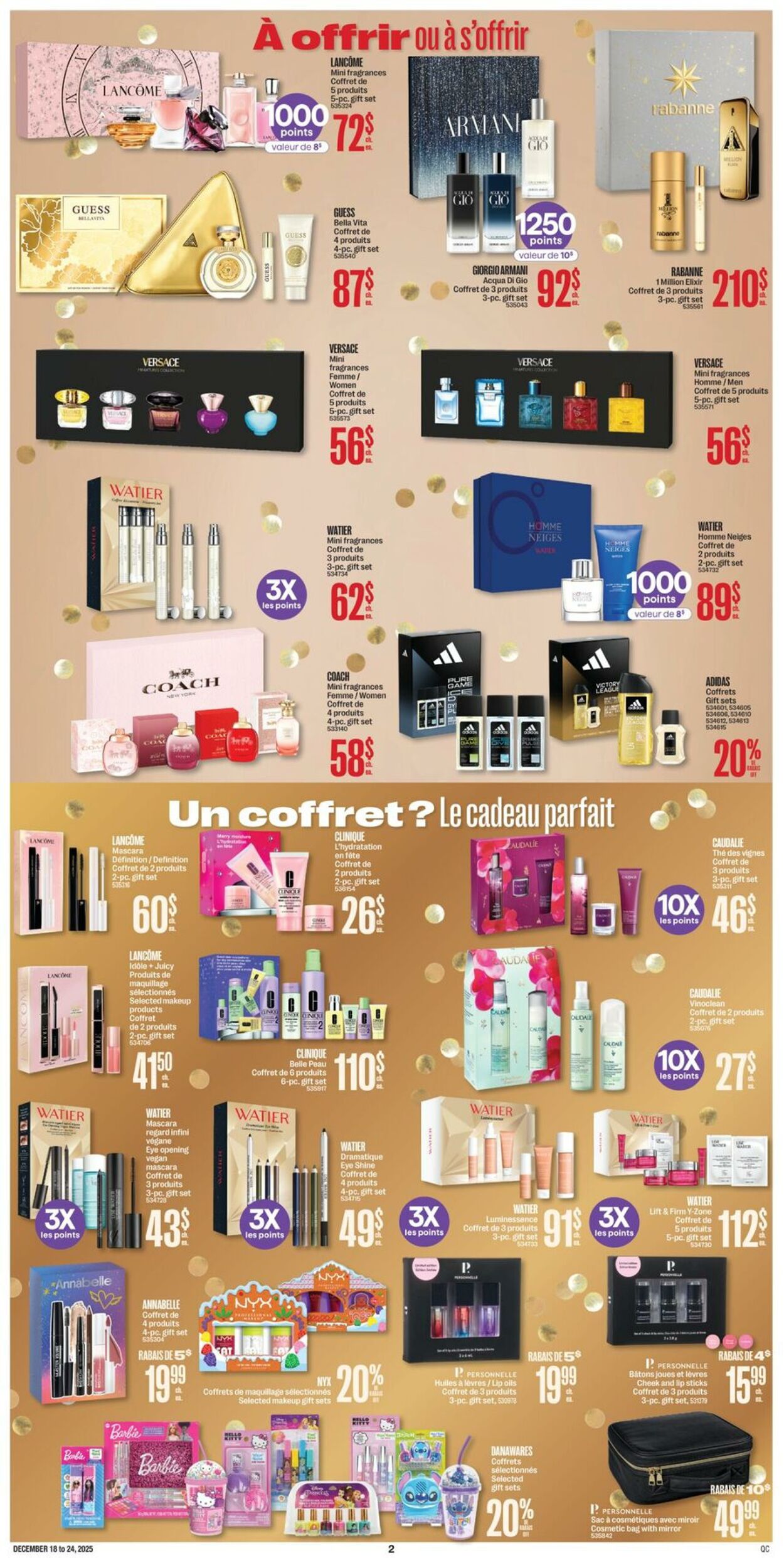 Flyer Jean Coutu 18.12.2025 - 24.12.2025