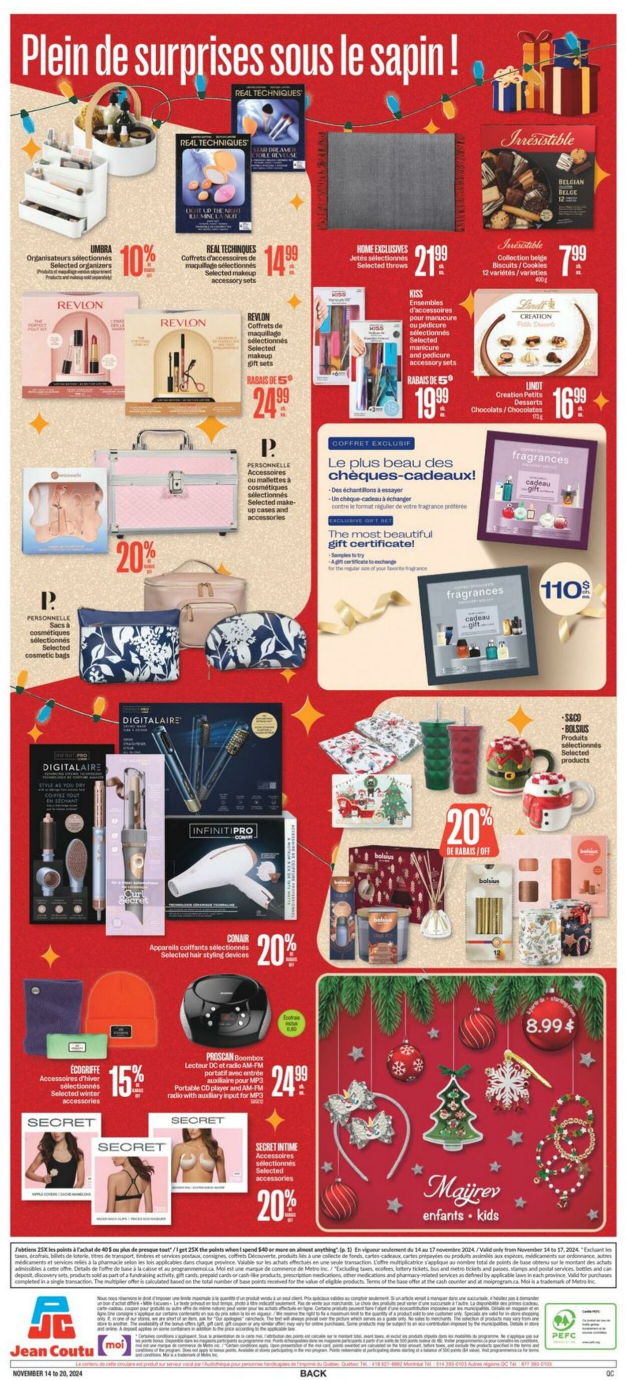 Flyer Jean Coutu 14.11.2024 - 20.11.2024