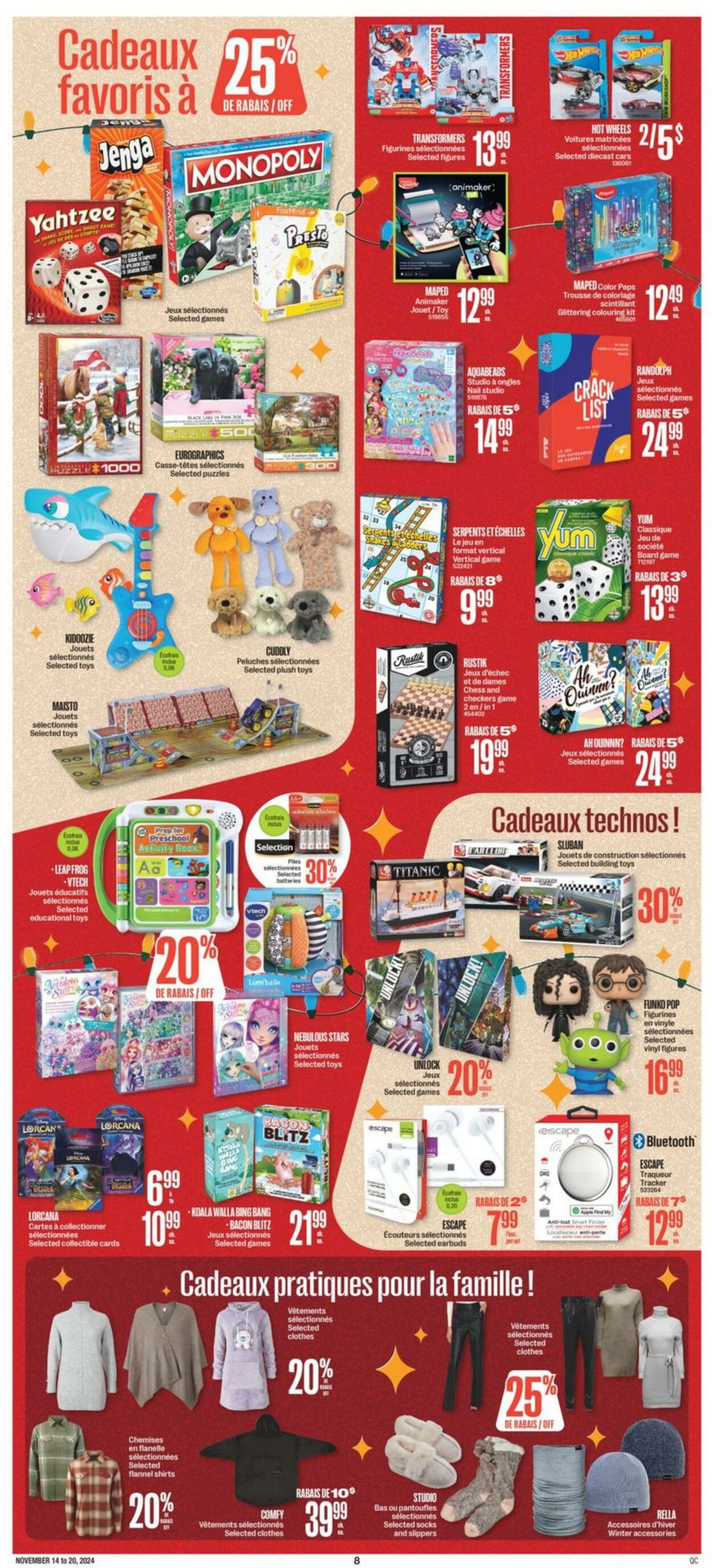 Flyer Jean Coutu 14.11.2024 - 20.11.2024