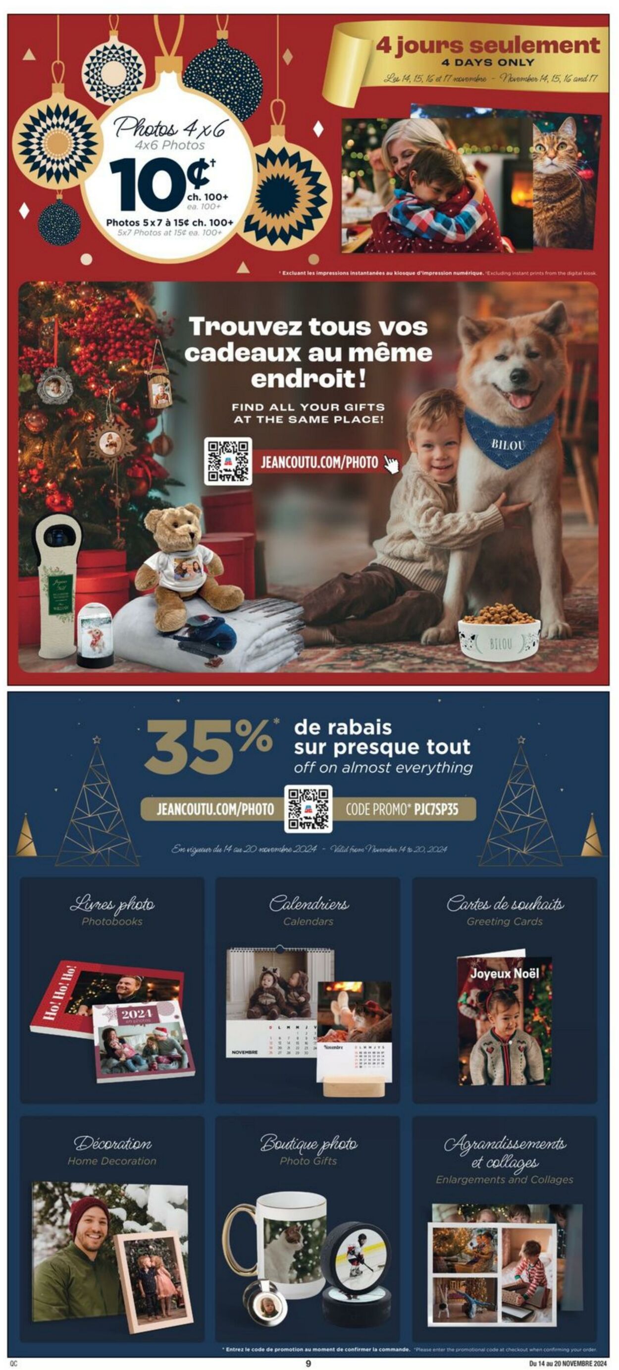 Flyer Jean Coutu 14.11.2024 - 20.11.2024