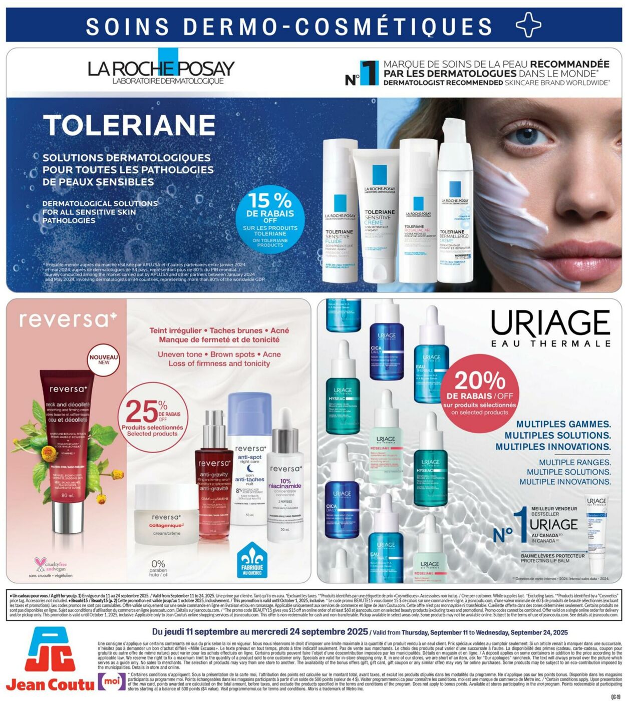 Flyer Jean Coutu 11.09.2025 - 24.09.2025