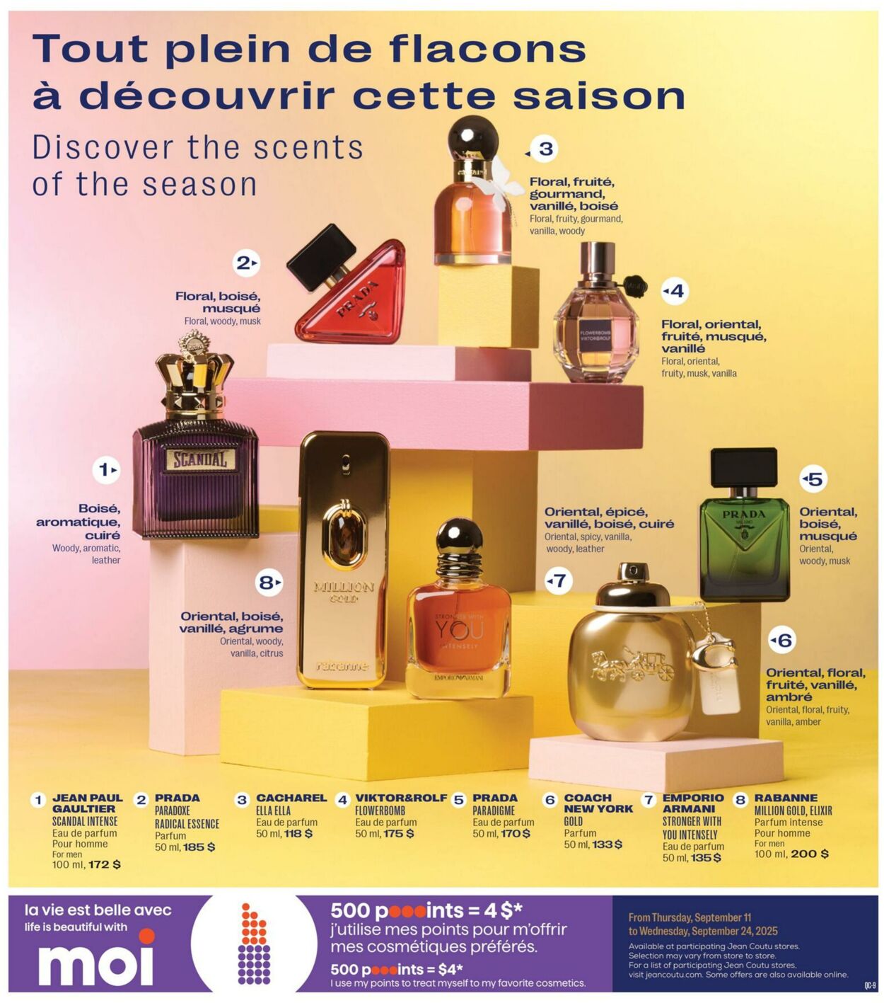 Flyer Jean Coutu 11.09.2025 - 24.09.2025