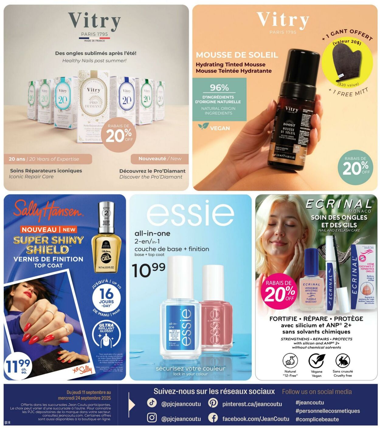Flyer Jean Coutu 11.09.2025 - 24.09.2025